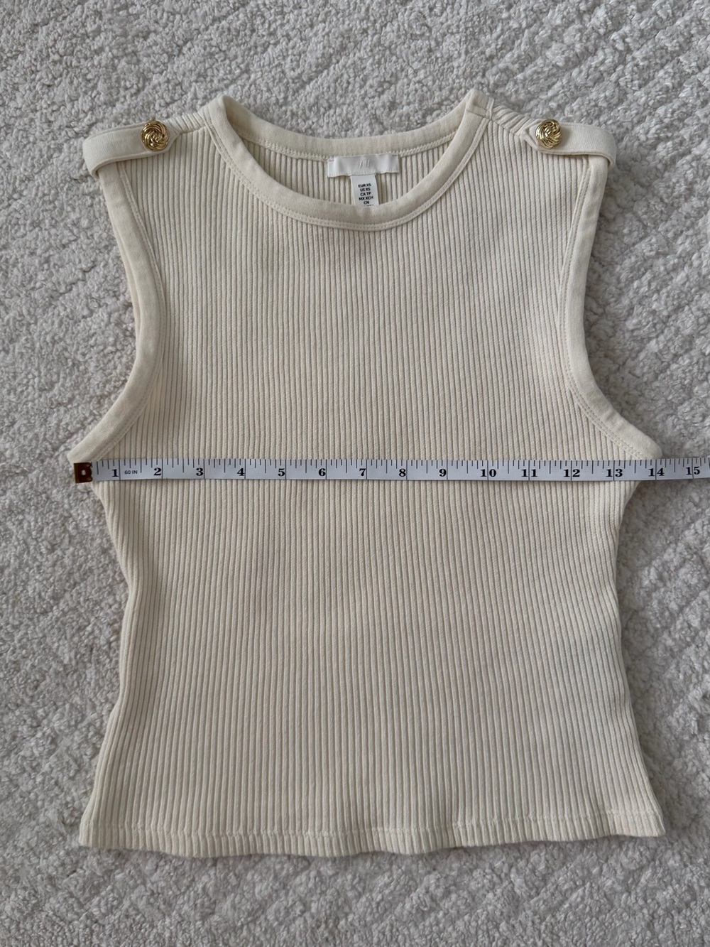 H&M Ribbed Tank Top - Picture 9 of 11